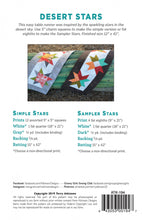 Load image into Gallery viewer, Atkinson Designs - Desert Stars - quilt pattern
