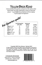 Load image into Gallery viewer, Atkinson Designs - Yellow Brick Road - quilt pattern