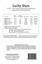 Load image into Gallery viewer, Atkinson Designs - Lucky Stars - quilt pattern