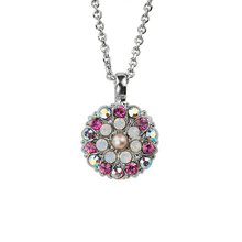 Load image into Gallery viewer, Mariana Guardian Angel necklace N-5212-1207-RO "Smashing Pink"