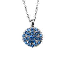 Load image into Gallery viewer, Mariana Guardian Angel Birthstone necklace N-5212-206206-RO September