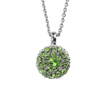 Load image into Gallery viewer, Mariana Guardian Angel Birthstone necklace N-5212-214214-RO August