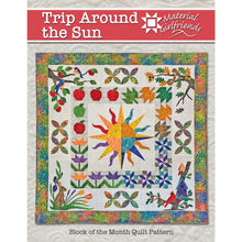 Load image into Gallery viewer, Material Girlfriends Trip Around the Sun quilt pattern