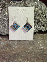 Load image into Gallery viewer, Firefly Jewelry La Dolce Vita diagonal crystal earrings 6725 ice