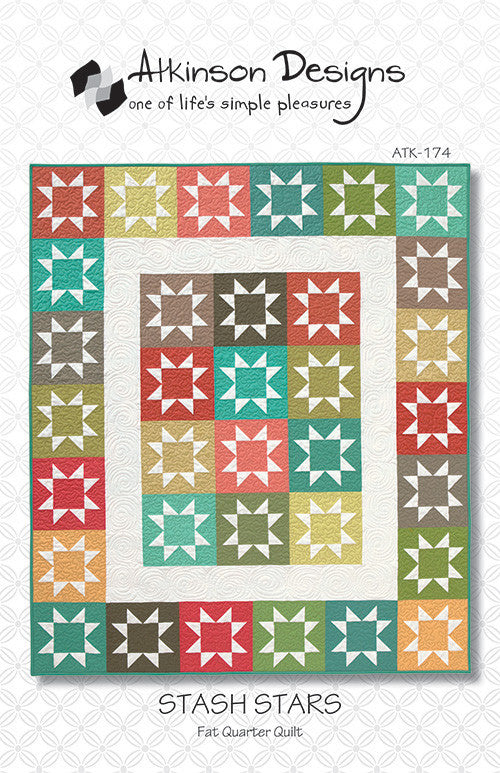 Atkinson Designs - STASH STARS - quilt pattern