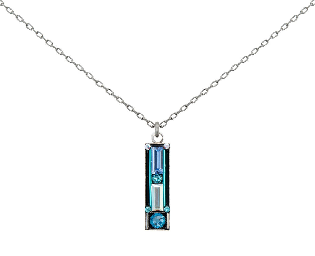 Firefly Jewelry Architectural Necklace 8889-Ice