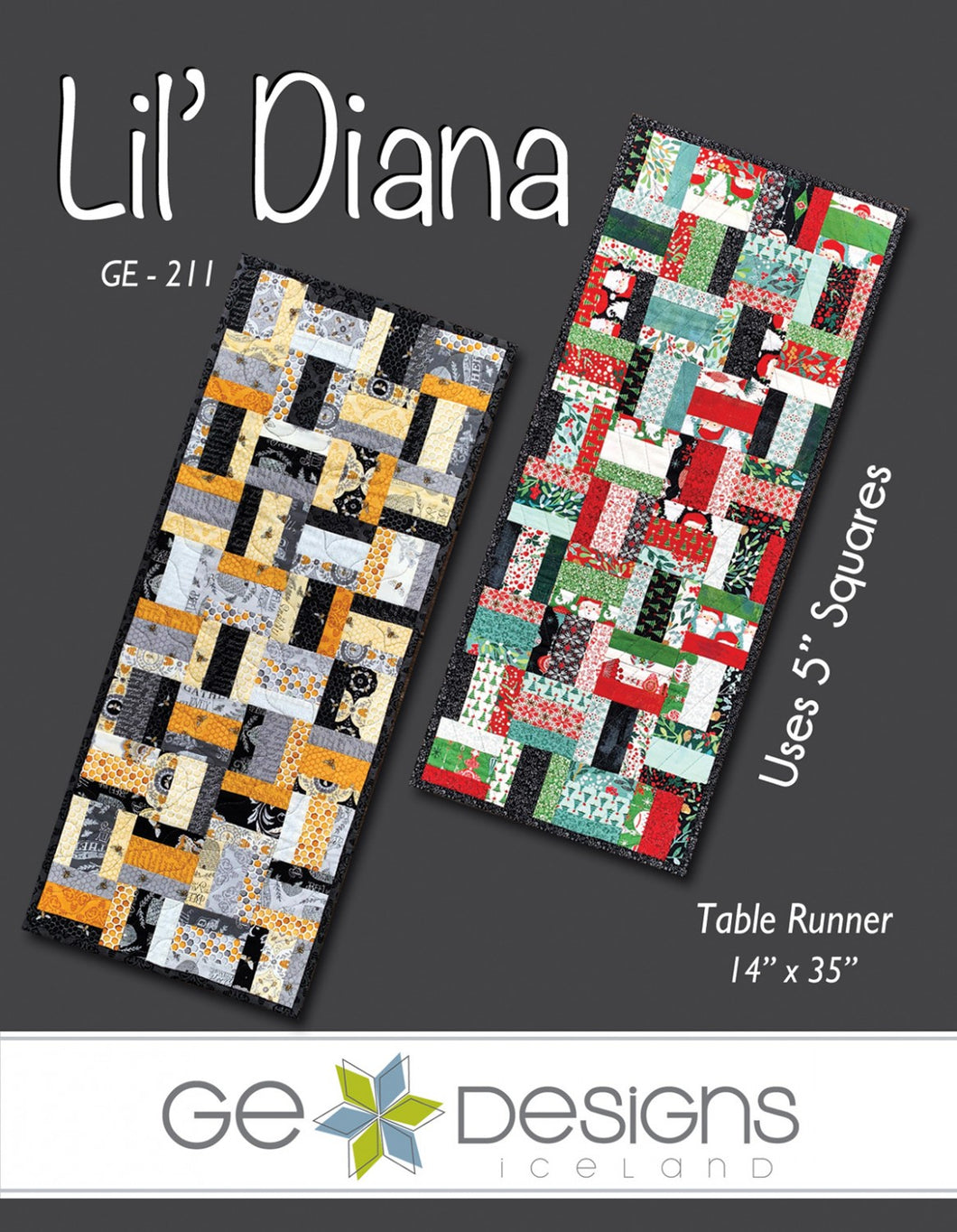 GE DESIGNS - LIL' DIANA - Quilt pattern