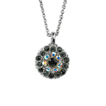 Load image into Gallery viewer, Mariana Guardian Angel necklace N-5212-3701-RO &quot;Tuxedo&quot;
