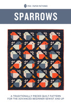 Load image into Gallery viewer, Pen + Paper Patterns - Sparrows quilt pattern
