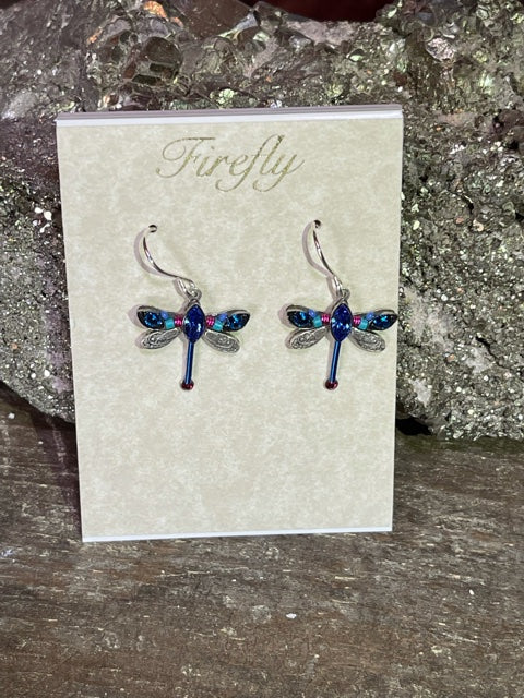 Firefly Jewelry Dragonfly earrings 6806 sap