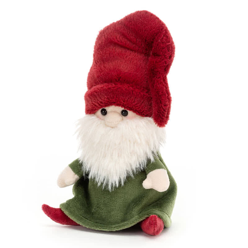 Jellycat Nisse Gnome Rudy (red hat)